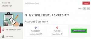 Skills Future Claim Submission