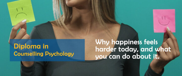 Why happiness feels harder today, and what you can do about it.